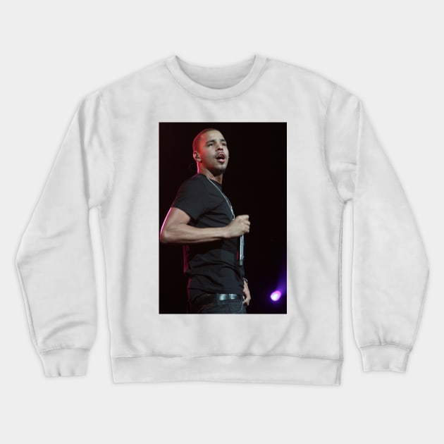 J.Cole Photograph Crewneck Sweatshirt by Concert Photos